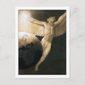 Weltfrieden von Sascha Schneider Postkarte (Vorderseite)