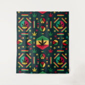 Weltfrieden Wandteppich (Vorderseite)