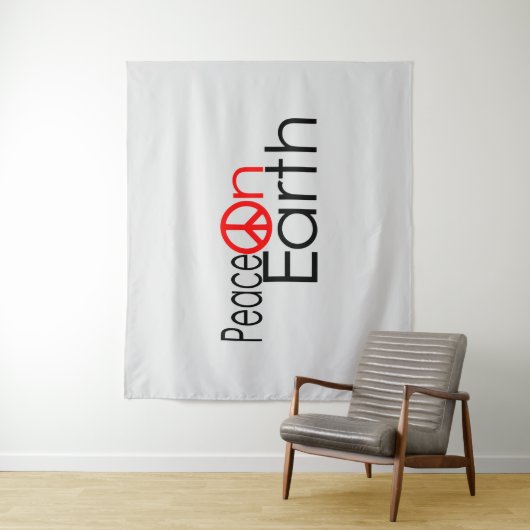 Weltfrieden Wandteppich (Beispiel)