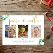 Weltfrieden Weihnachten 3 Foto Kranz