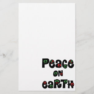 Weltfrieden-Weihnachten Briefpapier