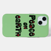 Weltfrieden Weihnachten Case-Mate iPhone Hülle (Rückseite (Horizontal))