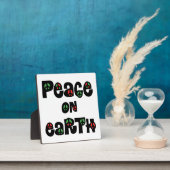 Weltfrieden Weihnachten Fotoplatte (InSitu)