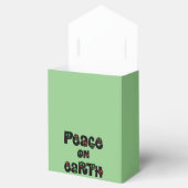 Weltfrieden Weihnachten Geschenkschachtel (Geöffnet)