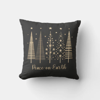 Weltfrieden Weihnachten Minimalistisch Kissen