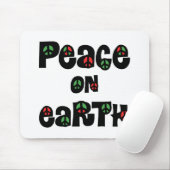 Weltfrieden Weihnachten Mousepad (Mit Mouse)
