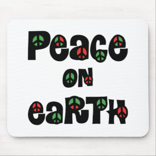 Weltfrieden Weihnachten Mousepad