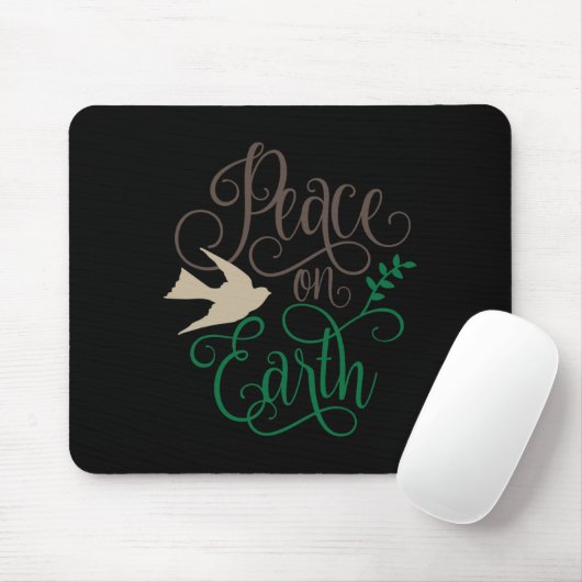 Weltfrieden Weihnachten Mousepad (Mit Mouse)