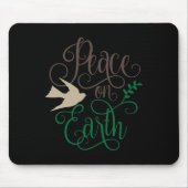 Weltfrieden Weihnachten Mousepad (Vorne)