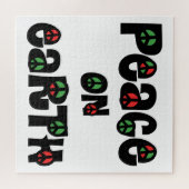 Weltfrieden Weihnachten Puzzle (Horizontal)