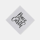 Weltfrieden Weihnachten Serviette (Ecke)