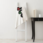 Weltfrieden Weihnachten Sherpadecke (Beispiel)