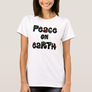 Weltfrieden Weihnachten T-Shirt