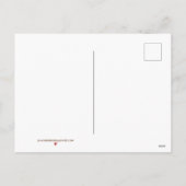 Weltfrieden Weihnachts-Foto Postkarte (Rückseite)