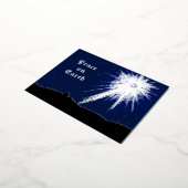 Weltfrieden Weihnachts Postkarte mit Fohlen (Gedreht)