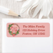 Weltfrieden Weihnachtsfeier Rücksendeadresse (Insitu)