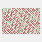 WELTFRIEDEN Weihnachtsfeiertag HandDrawn Variety Geschenkpapier Set (Vorderseite 2)