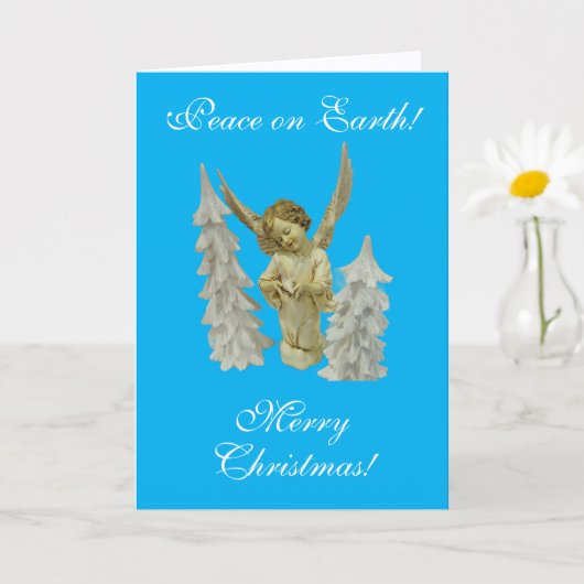 Weltfrieden, Weihnachtsgrußkarte Karte (Kleine Pflanze)