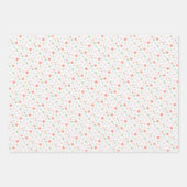 Weltfrieden Weihnachtsmuster Geschenkpapier Set (Vorderseite 2)