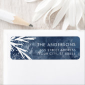 Weltfrieden - WeihnachtsRücksendeadressen-Aufklebe (Insitu)