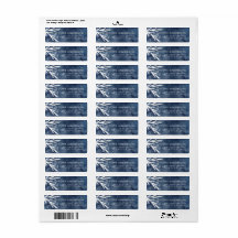 Weltfrieden - WeihnachtsRücksendeadressen-Aufklebe