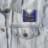 Weltfrieden Weihnachtssterntaste Button (Beispiel)