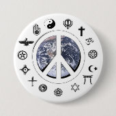 Weltfrieden - Weltfrieden Button (Vorderseite)