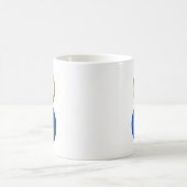 Weltfrieden Word Puzzle Kaffee Tasse (Mittel)