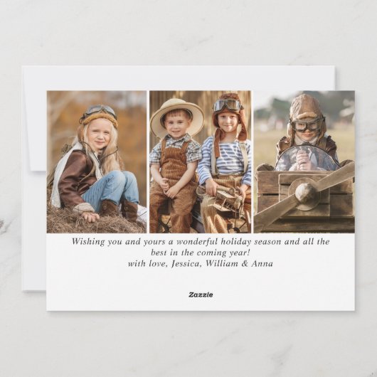 Weltfrieden zu Weihnachten 4 FOTO (Rückseite)