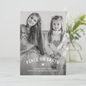 Weltfrieden zu Weihnachten | Star und Foto (Stehend Vorderseite)