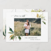 Weltfrieden zwei Fotos Feiertagskarte (Vorne/Hinten)