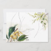 Weltfrieden zwei Fotos Feiertagskarte (Rückseite)