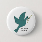 WELTFRIEDENSBUTTON BUTTON (Vorderseite)