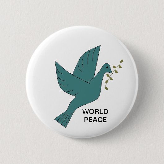 WELTFRIEDENSBUTTON BUTTON (Vorderseite)