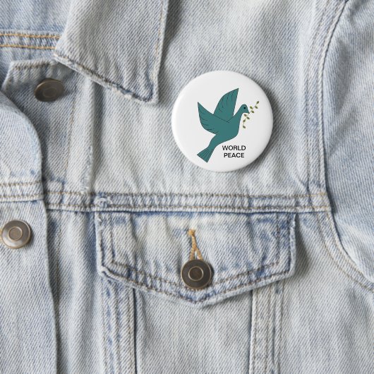 WELTFRIEDENSBUTTON BUTTON (Beispiel)