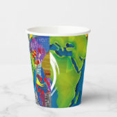 Weltfriedenspapiere Pappbecher (Links)