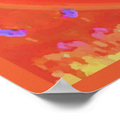 Weltfriedenspender Poster (Ecke)