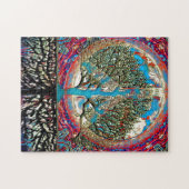 Weltfriedenspflanze Puzzle (Horizontal)