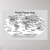 Weltfriedensplan - Nichts zu Die Poster (Vorne)