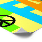 WELTFRIEDENSPOSTER POSTER (Ecke)