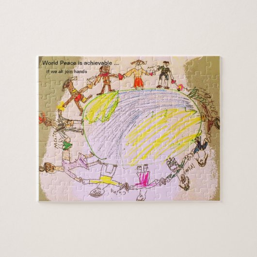 Weltfriedenspuzzlespiel Puzzle (Horizontal)