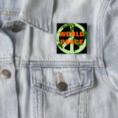 WELTFRIEDENSSCHALTFLÄCHE BUTTON (Beispiel)