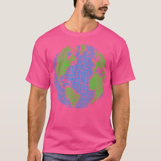 Weltfriedensslobe T-Shirt (Vorderseite)