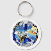 Weltfriedensstifter Schlüsselanhänger (Vorderseite)