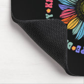 Weltfriedensstifter Sonnenblumenblumengestelle Mousepad (Ecke)