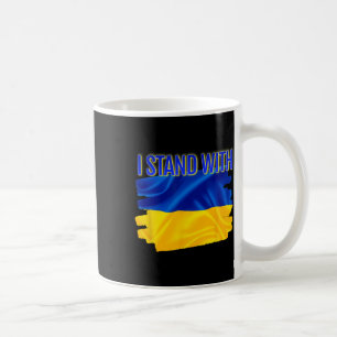 Weltfriedensunterstützung Ukrainische Flagge Ich s Kaffeetasse
