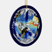 Weltfriedensverzierungen Keramik Ornament (Rechts)