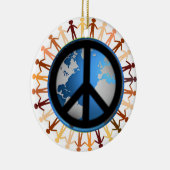 Weltfriedenverzierung Keramikornament (Rechts)