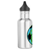 Weltfußball Edelstahlflasche (Links)