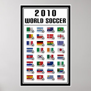 Weltfußball Poster